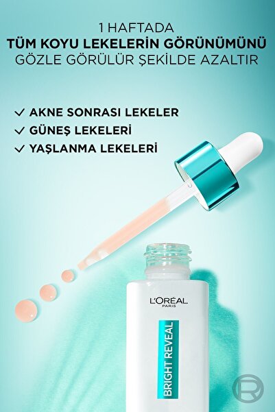 L'Oreal Paris Bright Reveal Koyu Leke Karşıtı Cilt Bakım Seti & SPF 50+ Koyu Leke Karşıtı Yüz Güneş Kremi