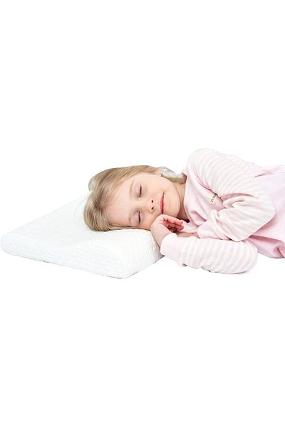 Visco Planet Children's Pillow - Orthopedic and Hypoallergenic, Baby and Child Neck Pillow, Breathable