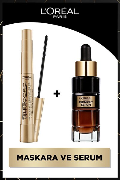 L'Oreal Paris Midnight Serum Cilt Yenileme Ve Görünümü Canlandırma Etkili & T...
