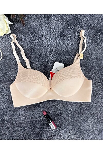 İntive Lingerie Μαλακό σουτιέν με υποστήριξη κοπής με λέιζερ καθημερινής χρήσης (εκρού, πούδρα, μαύρο, πράσινο)