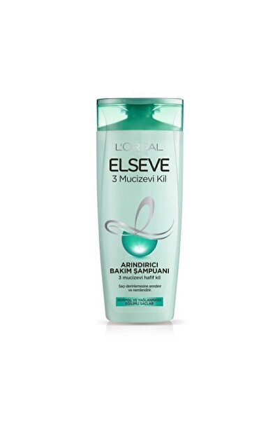 ELSEVE L'Oreal Paris Elseve 3 Miraculous Clay Weightless Shampoo 360 ml