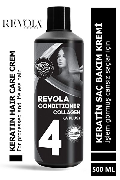 revola Collagen Aşırı Yıpranmış Keratin Brezilya Fönü Saç Bakım Kremi Hair Co...