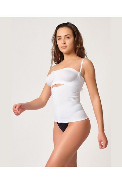 İntive Lingerie Elite Life Size 1 Women's Firming Seamless Undershirt - Reducing Waist Corset - K10