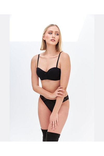 İntive Lingerie Σετ σουτιέν NBB Ruched Unpadded Lotus Cut σουτιέν -4645