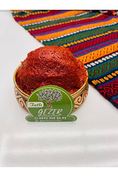 GEZER Gaziantep Ev Yapımı Tatlı Biber Salçası 1 Kg