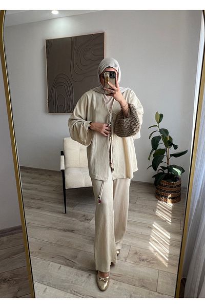 müqofficial Σετ παντελόνι Anna Kimono