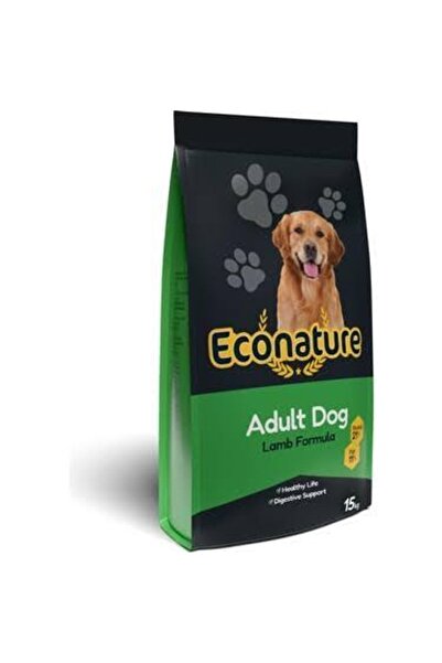 Econature Yetişkin Kuru Köpek Maması Kuzu Etli - 15kg