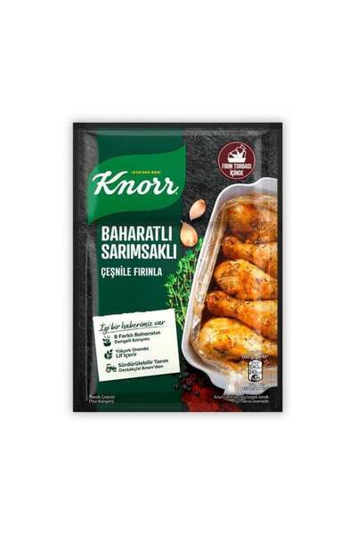 Knorr Fırında Çeşni Baharat Sarımsak 34Gr