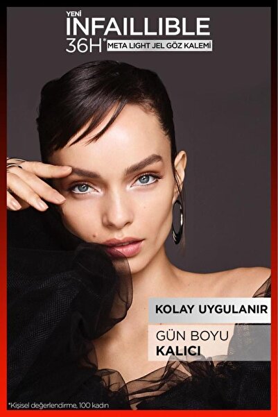 L'Oreal Paris Infaillible Meta Light Jel Göz Kalemi - Polar White