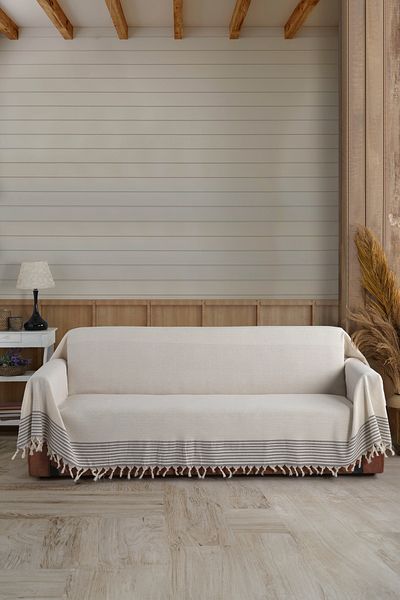 Vagonik Organic Trend Sleeves - 180x300 cm Πανί καναπέ μεγάλου μεγέθους, κάλυμμα καναπέ-κρεβάτι