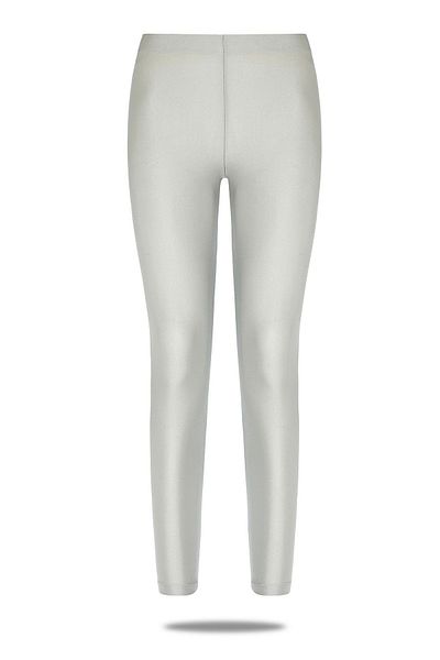 FSM1453 Jambiere de damă, lucioase, până la gleznă, cu talie mijlocie-înaltă, disco, slim fit, colorate, pentru atlet - 4892