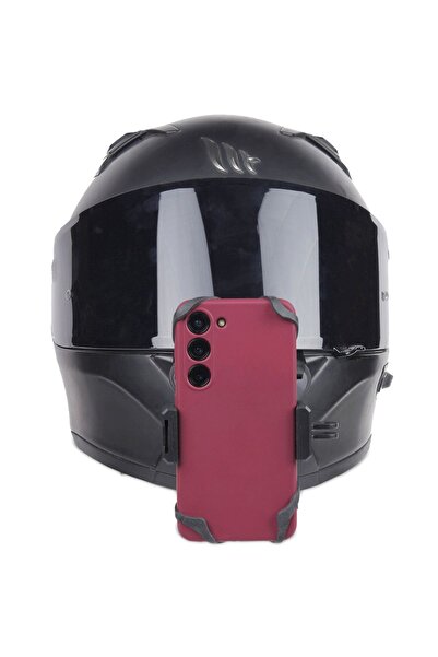 Gplus Gp525 Cep Telefonu Aksiyon Kamera Motor Kask Çene Yatay Dikey Telefon Bağlantı Aparatı Gp525 Siyah