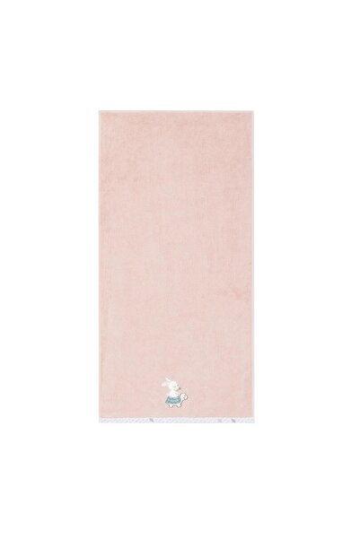 Gezenbebe Hero Nakışlı Bebek Çocuk Banyo Havlusu (70X140) Bunny