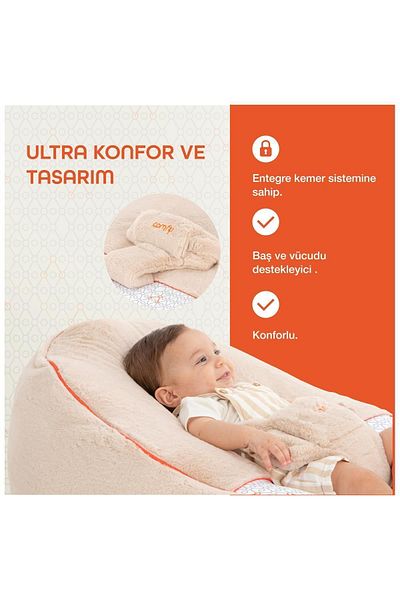 Gezenbebe وسادة أطفال مبطنة مريحة - رذاذ