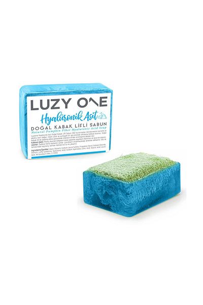 Luzy One صابون ألياف الهيالورونيك - صابون مثالي للترطيب العميق والنعومة
