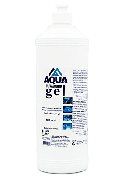 Aqua Ultrason Jeli 1000 Ml 20 Adet ( 1 Koli)