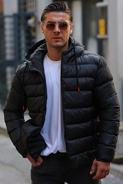 Fuga Ibiza Jachetă puf căptușită pentru bărbați, rezistentă la apă și vânt, n...