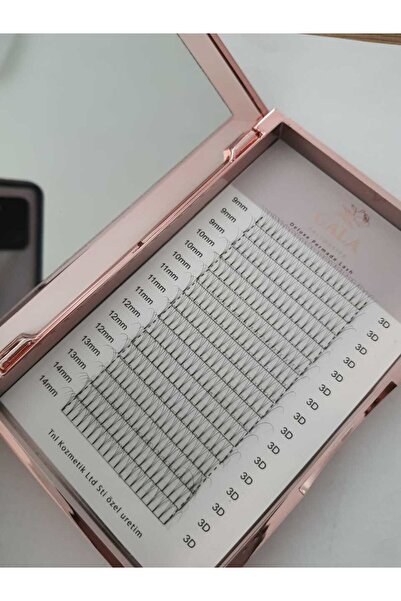 Genel Markalar 3 D HAZIR DEMET 0.07 D MİX İPEK KİRPİK