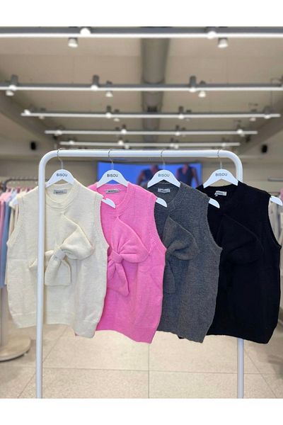 Oyer Moda Bow Detailed Women's Sweater