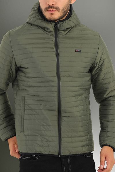 River Club Men's Khaki Lined Windproof Sports Jacket