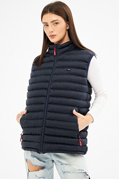 Fuga Ibiza Vestă pufă pentru femei, căptușită, rezistentă la vânt, cu croiala...