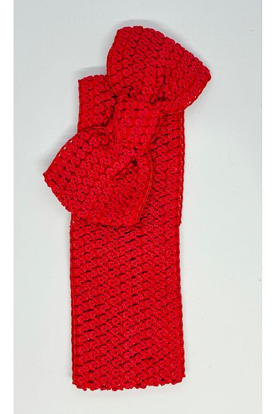 Atılgan Grp Red Wide Bandanas - For Sea, Beach, Sports, Pilates and Swimsuit Bikini