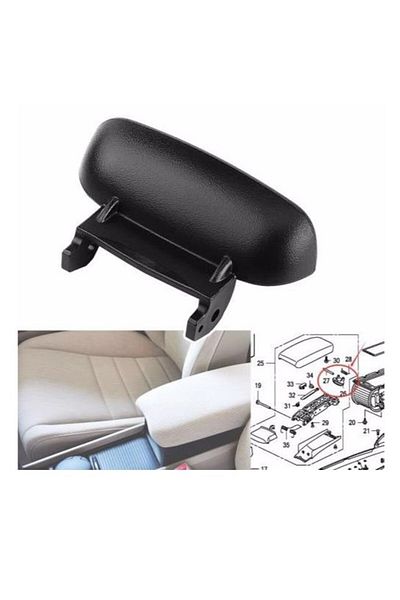 trend3dprint Honda Civic Fd6 Armrest Armrest Latch 2006-2012