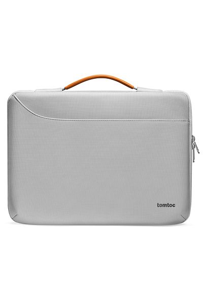Tomtoc حافظة لجهاز ماك بوك برو باللون الرمادي من Defender A22 14 Inc - A22D2G4