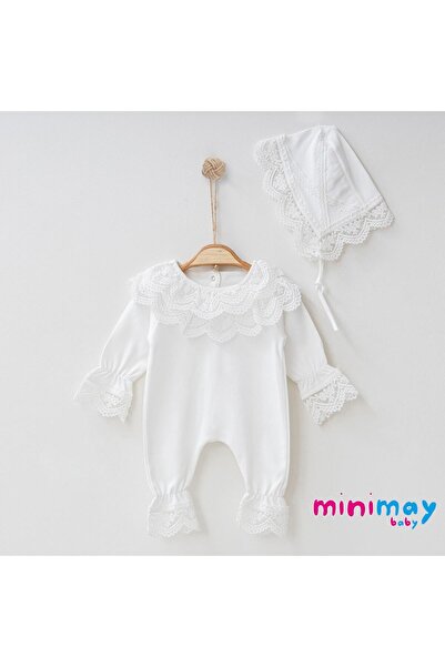 MİNİMAY Dantel Detaylı Tulum