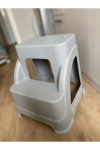 HOLLYHOME Merdivo Γκρι Σκαμπό - Μεγάλα Σκαλοπάτια, Κάμπινγκ, Σπίτι, Κήπος, Hh