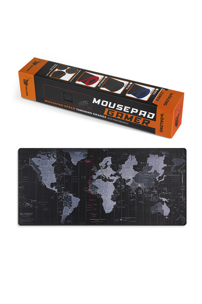 DALONG لوحة ماوس كبيرة الحجم مقاس 90 × 40 سم منقوشة عالميًا، لوحة ماوس ألعاب Xxl