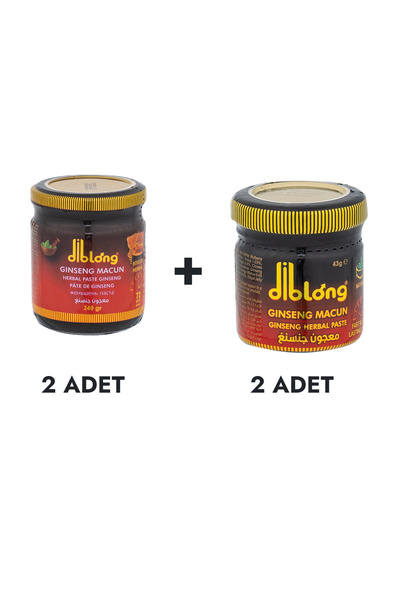 Diblong Macun Büyük 2 Adet ve Macun Küçük 2 Adet %100 Orijinal Ürün Aynı Gün Gizli Kargo