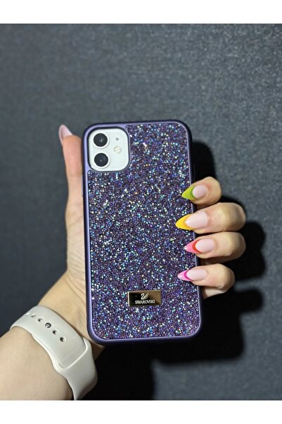 bekcase Iphone 14 Pro  Uyumlu Parlak Pırlanta Taşlı Elmas Pullu Işıltılı Parı...