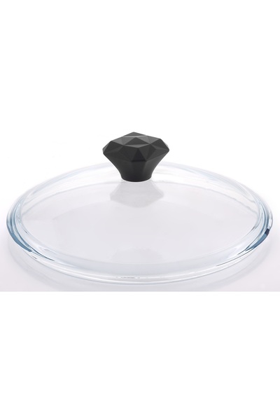 Paşabahçe 30 Cm Payrex Cam Kapak (KULP DAHİL) Tava-tencere