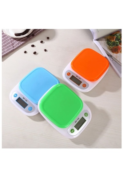 Onetick Hazneli Dijital Lcd Ekranlı Mutfak Terazisi 5Kg