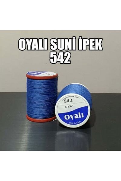 OYALI ΤΕΧΝΗΤΟ ΜΕΤΑΞΩΤΟ ΝΟ:542 - Κλωστή κεντήματος 4 στρώσεων
