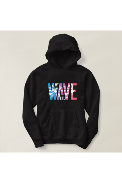 blackjack giyim سويت شيرت بغطاء للرأس مطبوع للجنسين