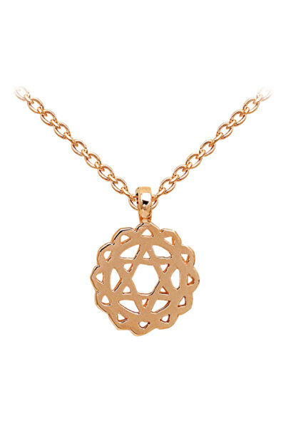 Ariş Kalp Çakra Altın Kolye