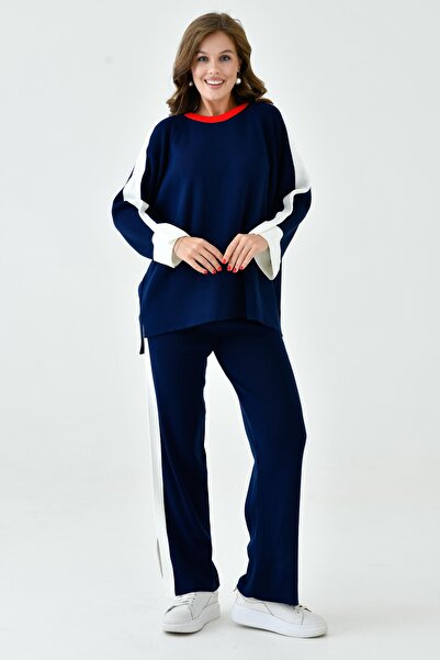 barış sülün lovebox Set tricotaj dublu bleumarin supradimensionat - design cu...