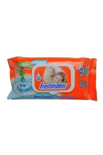 Freshmaker Wet Towel Wipes 90 Sheets