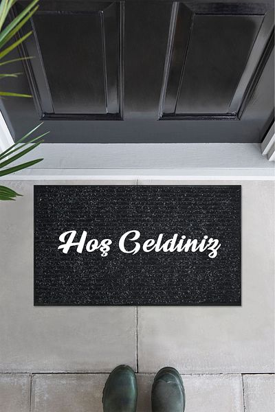 M&H Quality Washable Balcony and Interior Exterior Door - Moisture and Dust Catcher, Mop Turkish Welcome