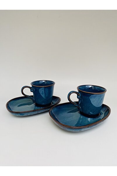 Ella Seramik 2 Kişilik Kahve Fincan Seti