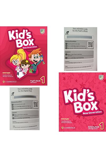 Cambridge University Press Kid's Box New Generation Level 1 Pupil's Book + Ac...