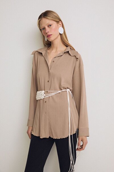 Pilea Плетена риза с пилинг