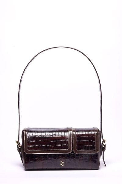 Pilea Bitter Çift Gözlü Deri Çanta - Dayanıklı Ve Lüks - My -