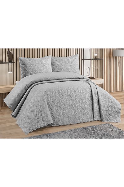 REYS Double Quilted Bedspread Set