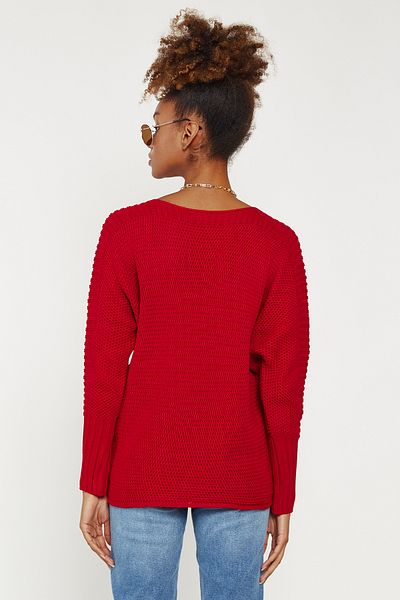 Hopoi Loose Cut Bat Sleeve Women's Sweater