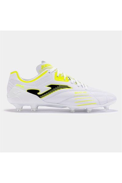 Joma Scora 2402 Ανδρικά Λευκά Ποδοσφαιρικά Μποτάκια - SCOW2402FG