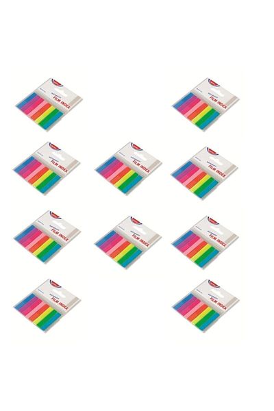 Noki Memo 8 Color Film Index 10 Pieces