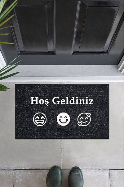 M&H Quality Washable Balcony and Interior Exterior Door - Moisture and Dust Catcher, Mop Turkish Welcome